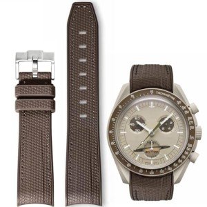 Omega X Swatch Moonswatch 20mm Rubber Watch Band