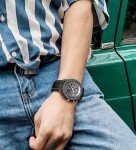 Curved Silicone Replacement Strap for Moonswatch