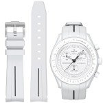 Curved Rubber Strap for Moonswatch & Rolex