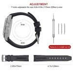 Curved Rubber Strap for Moonswatch & Rolex