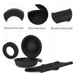 Single Watch Travel Case for Men, Black