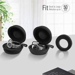 Single Watch Travel Case for Men, Black