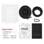 Single Watch Travel Case for Men, Black