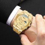 Gosasa Men's Waterproof Quartz Chronograph Watch