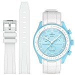 Stanchev Omega Speedmaster 20mm Soft Silicone Watch Band