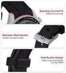 Stanchev Omega Speedmaster 20mm Soft Silicone Watch Band