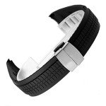 Black Silicone Strap for Patek Philippe Aquanaut