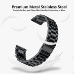 Black Metal Strap for Moonswatch & Omega Watches