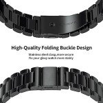 Black Metal Strap for Moonswatch & Omega Watches