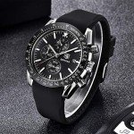 BENYAR Men's Analog Quartz Chronograph Watch