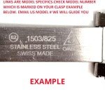 20MM Watch Band Link for Omega Seamaster