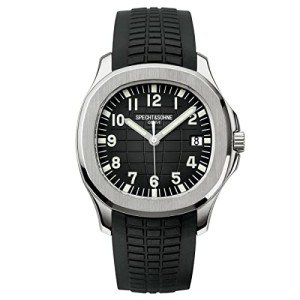 Tacto Automatic Black Sport Watch with Rubber Strap