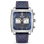 MEGIR Men's Blue Rectangle Quartz Sports Watch