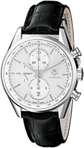 Tag Heuer Carrera Silver Dial Men's Dress Watch