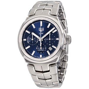 Tag Heuer Link Men's Blue Dial Stainless Steel Watch
