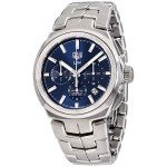 Tag Heuer Link Men's Blue Dial Stainless Steel Watch