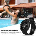 Men's Waterproof Digital Sports Watch with LED