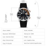 BERNY Men's 20ATM Automatic Dive Watch