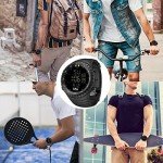 Men's Waterproof Digital Sports Watch with LED