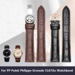 Stylish Leather Watch Strap for Patek Philippe