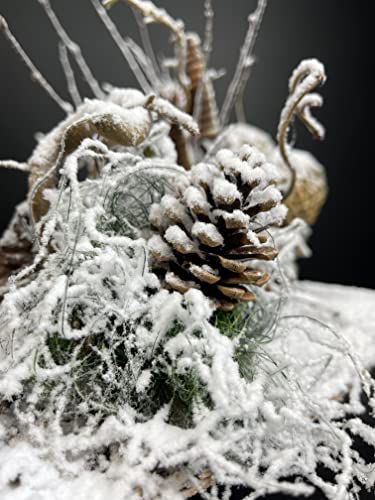 Supa Snow Kit - Self Adhesive Artificial Fake Snow for Christmas Decoration 500g