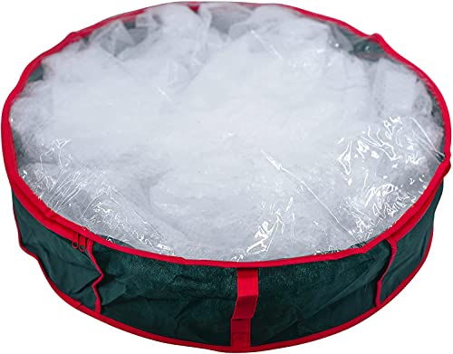 GEEZY Christmas Tree Zip Up Storage Bag Sturdy Cover Sack with Carry Handles (Wreath Storage Bag)