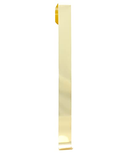 Christmas Concepts® 28cm Metal Wreath Hanger – Ultra Slim Over the Door Christmas Hanger (Gold)