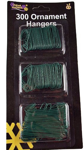 Packet Of 300 Christmas Baubles / Tree Ornaments Hangers / Hooks