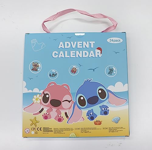 2023 Christmas Advent Calendar Christmas 24 Days Countdown Calendar with Bracelet, Necklace, Ring and Unique Cute Cartoon Charm Christmas Holiday Ornament Gift