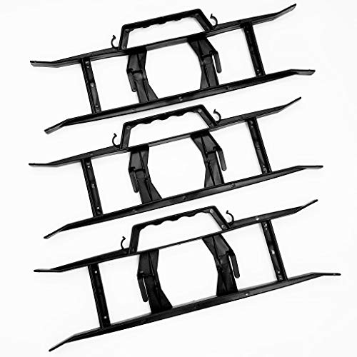 3x H Frame Cable Carriers Christmas Lights Extension Lead Winder Carrier Holder Cable Tidy Reel Bouncy Castles, DJ, Garden Tools