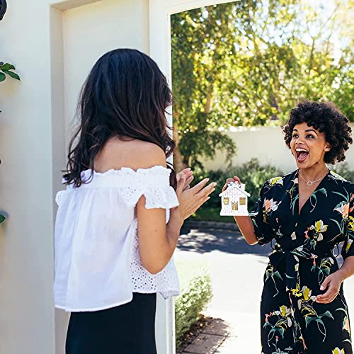 2023 Christmas Ornaments New Home Gift Housewarming Gifts for 2023 New Home Moving 2023 Christmas Decoration Gift for New Homeowners Christmas Tree Hanging Ornaments with Gift Box- New Home Keepsake