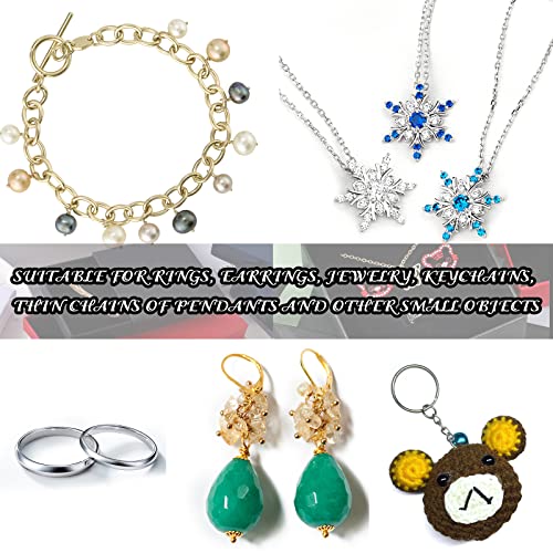 ExceLife Jewelry Gift Box, Cotton Filled Cardboard Paper Jewelry Box Ring Necklace Bracelet Earring Gift Case for Birthday Wedding Anniversary Jewelry Packaging, Pink