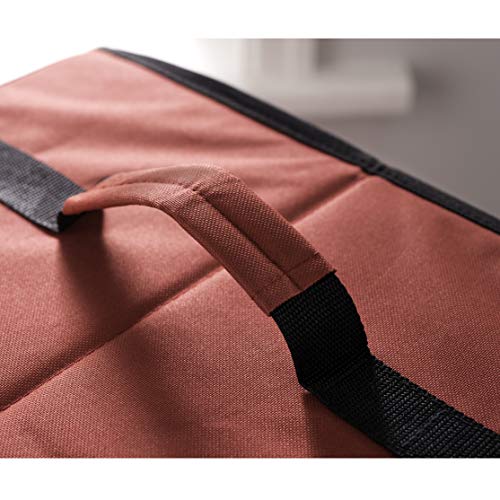 WeRChristmas Tiered Bauble Christmas Decoration Storage Bag, 72 Piece, Red, 76 x 38 x 38cm