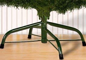 FlickBuyz-Colorado Green Pine Bushy Artificial Christmas Tree Tips 5ft/6ft/7ft Xmas Tree With Metal Stand & FREE BAG (5FT (150CM) 500 tips)