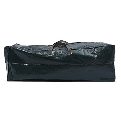 ASAB Zip Up Storage Bag Christmas Xmas Tree Decorations Toy Duvet Clothes Store Case With Handles Reusable Wipe Clean Surface Durable Woven Polyethylene