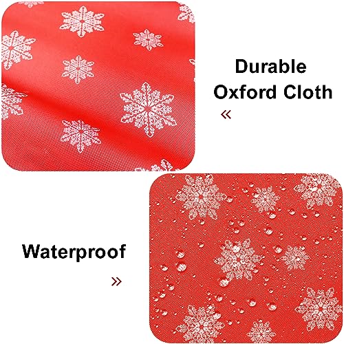 Christmas Tree Storage Bag Fits 9 FT.Tall Christmas Trees, Heavy Duty Xmas Tree Bag with Durable Handles & Zipper, Christmas Decoration Storage Waterproof Protects from Dust, Moisture