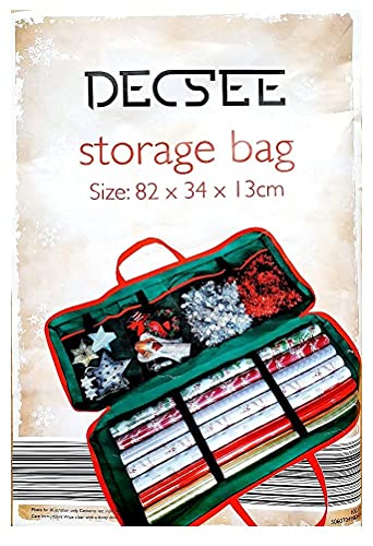 Christmas Wrapping Paper/Decoration Storage Bag Holder/Carry Case