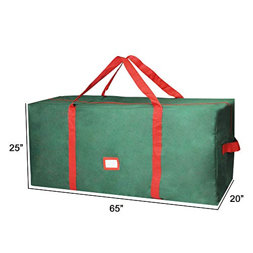 Joiedomi Christmas Tree Storage Bag – Fits up to 9 ft Disassembled Artificial Christmas Tree, Durable Waterproof Material with Carry Handles and Zippered Closure