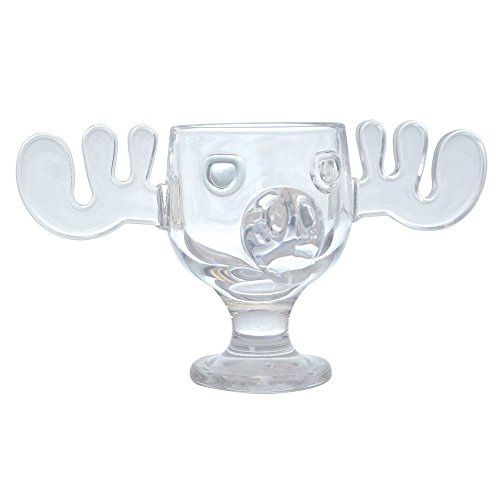 Officially Licensed National Lampoons Christmas Vacation Glass Moose Mug - Single Mug