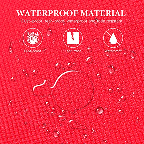 ABOOFAN Christmas Tree Storage Bag Fits Up to 9FT Tall Artificial Xmas Trees Heavy Duty 65"x15"x30" Holiday Tree Storage Case Christmas Storage Container with Handles and Sleek Zippe