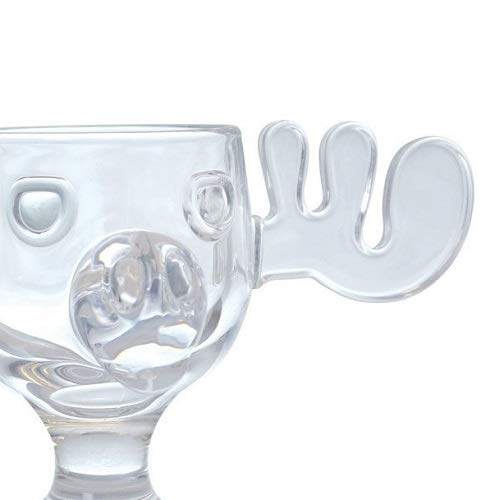 Officially Licensed National Lampoons Christmas Vacation Glass Moose Mug - Single Mug