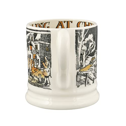 Emma Bridgewater The Night Sky Christmas Carolling 1/2 Pint Mug