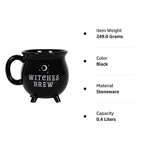 Something Different Witches Brew Cauldron Mug Black