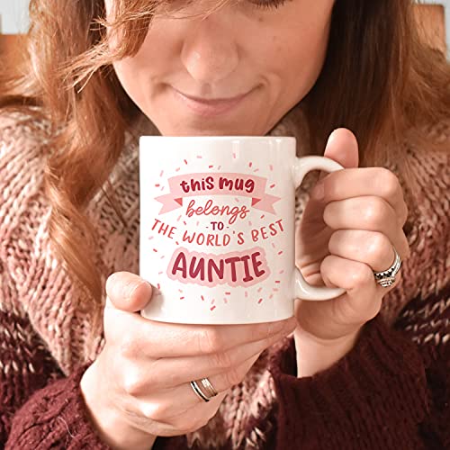 Auntie gifts mug | big sister’s birthday special gift | presents for christmas xmas | from in law brother | brothers womens | aunt aunty long distance friend | sentimental amazing mugs uk