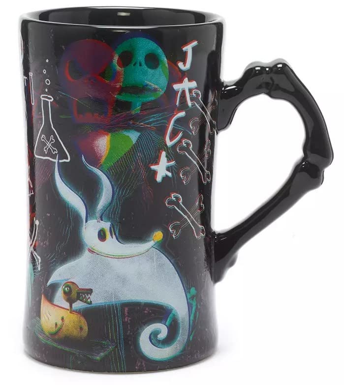 DI Disney Store The Nightmare Before Christmas Graffiti Style Mug