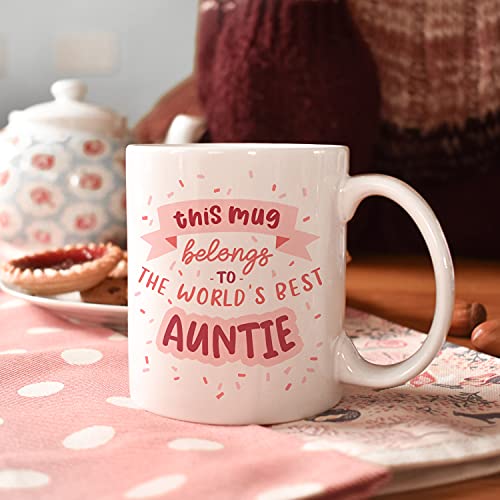 Auntie gifts mug | big sister’s birthday special gift | presents for christmas xmas | from in law brother | brothers womens | aunt aunty long distance friend | sentimental amazing mugs uk