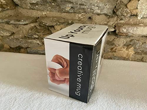 123t Novelty Up Yours Middle Finger Coffee Cup Mug Funny Joke Christmas Birthday Dad Uncle Brother Mugs Gift Present