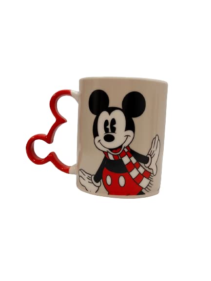Disney Mickey & Minnie Mouse Printed Mug Pack of 2 Coffee Tea Christmas Gift for Disney Lover Gift Set