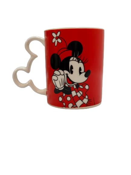 Disney Mickey & Minnie Mouse Printed Mug Pack of 2 Coffee Tea Christmas Gift for Disney Lover Gift Set