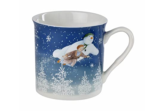 Eddingtons The Snowman - Set 2 Ceramic Mugs in Gift Box